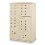 View 16 Door F-Spec Cluster Box Unit